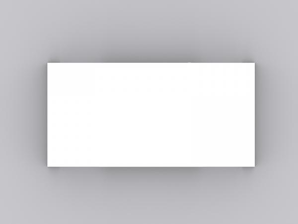 MOD-1743 Waterfall Workstation Counter -- Plan View