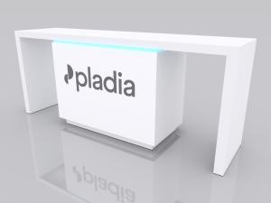 MOD-1742 Waterfall Workstation Counter 